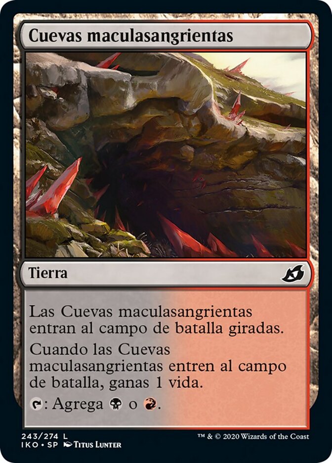 Cuevas maculasangrientas