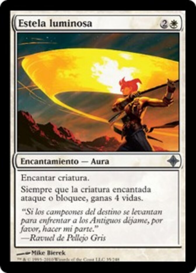 Estela luminosa