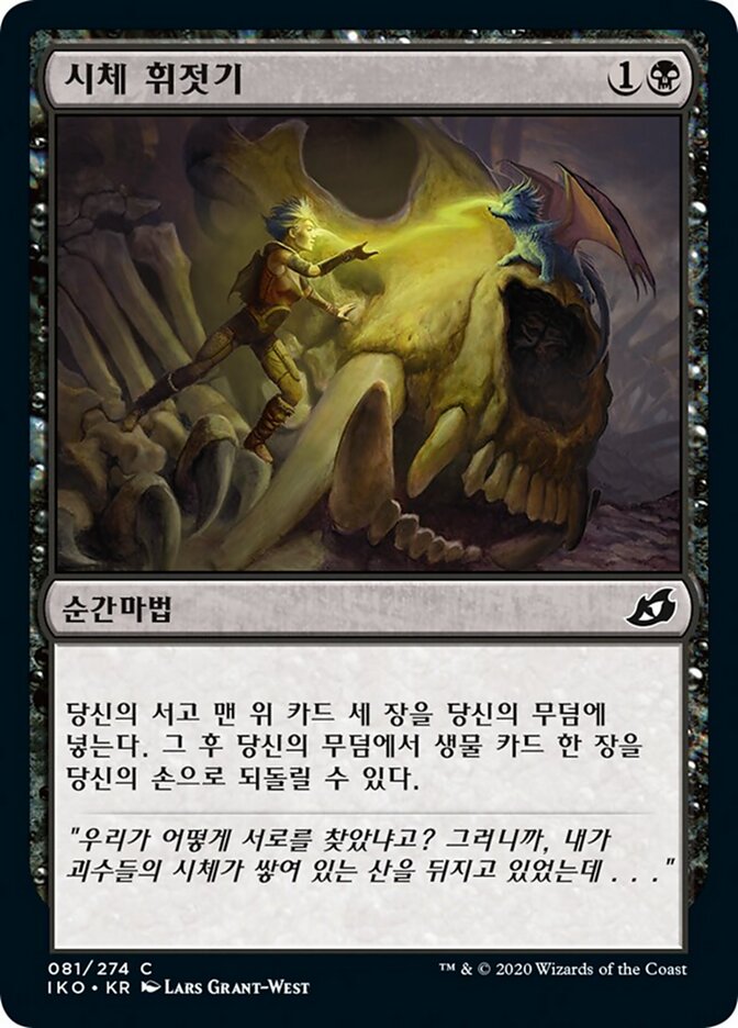 시체 휘젓기