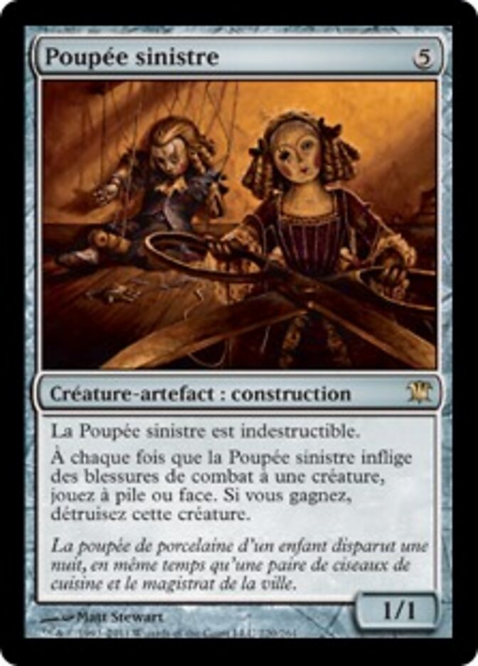 Poupée sinistre