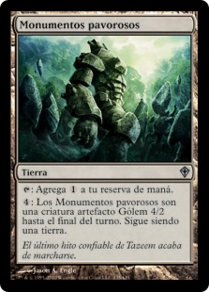 Monumentos pavorosos