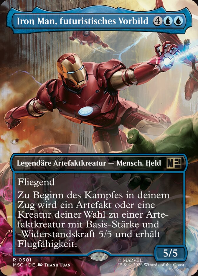 Iron Man, futuristisches Vorbild