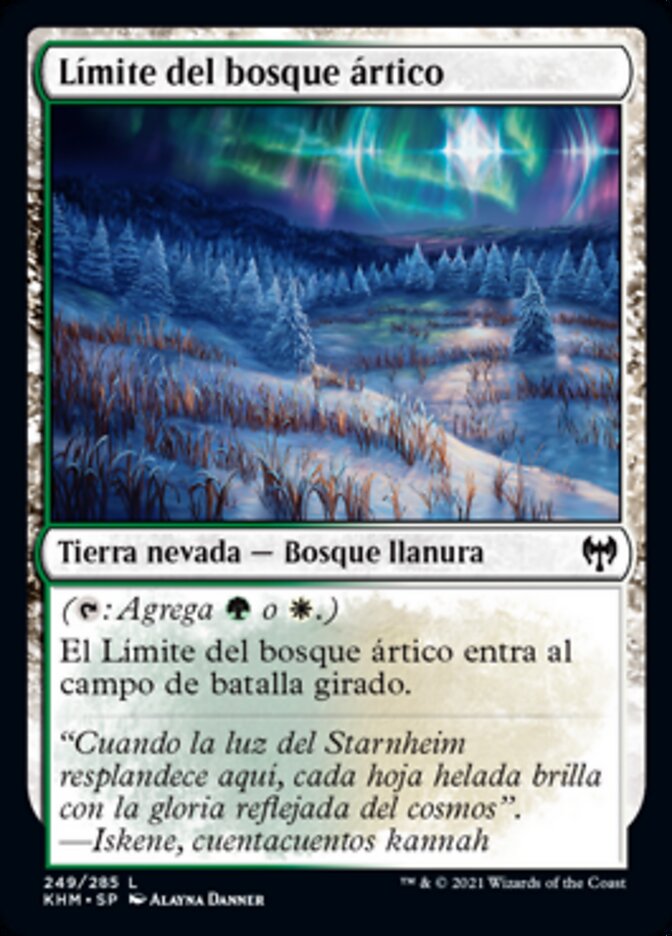 Límite del bosque ártico
