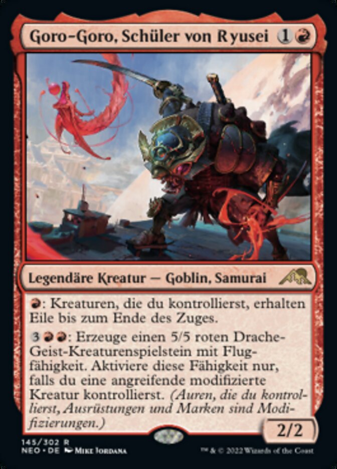 Goro-Goro, Schüler von Ryusei