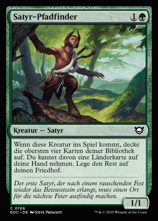 Satyr-Pfadfinder