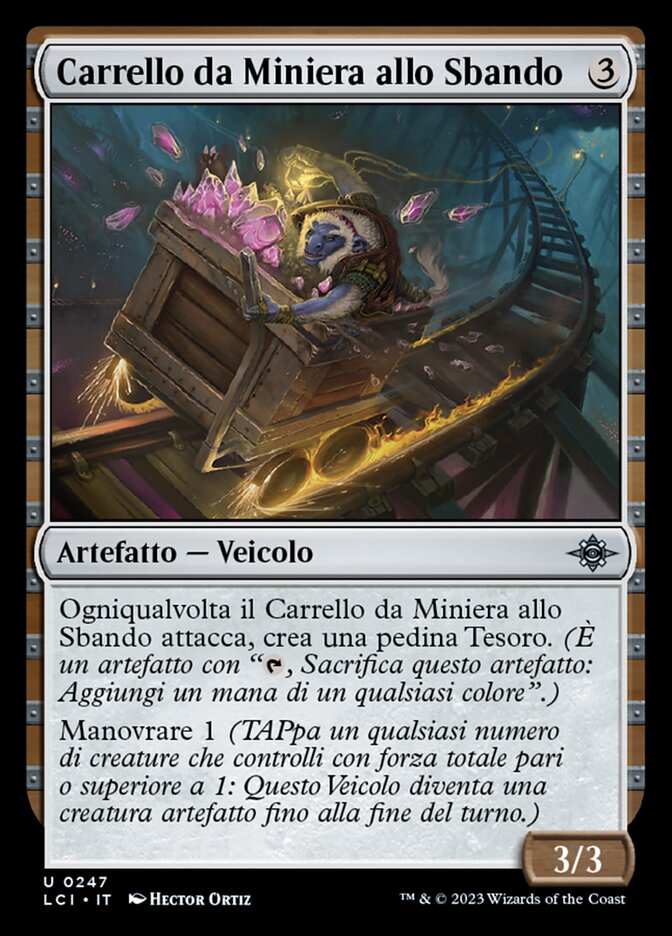 Carrello da Miniera allo Sbando