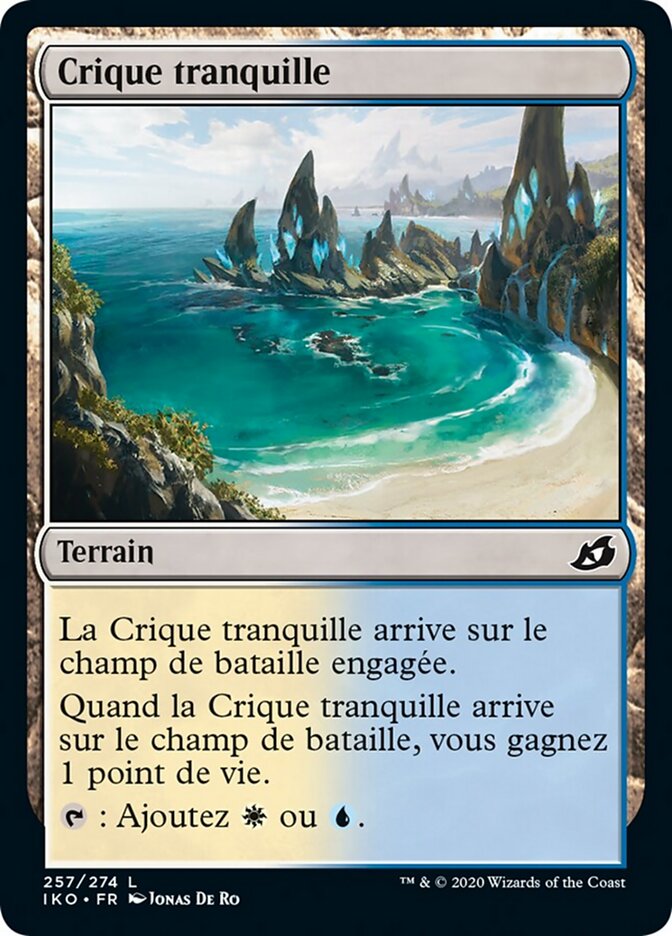 Crique tranquille