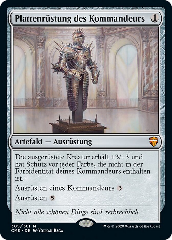 Plattenrüstung des Kommandeurs