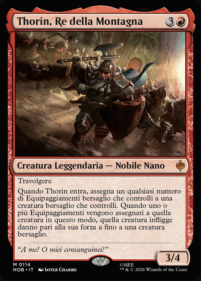 Thorin, Re della Montagna