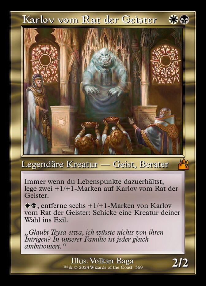 Karlov vom Rat der Geister