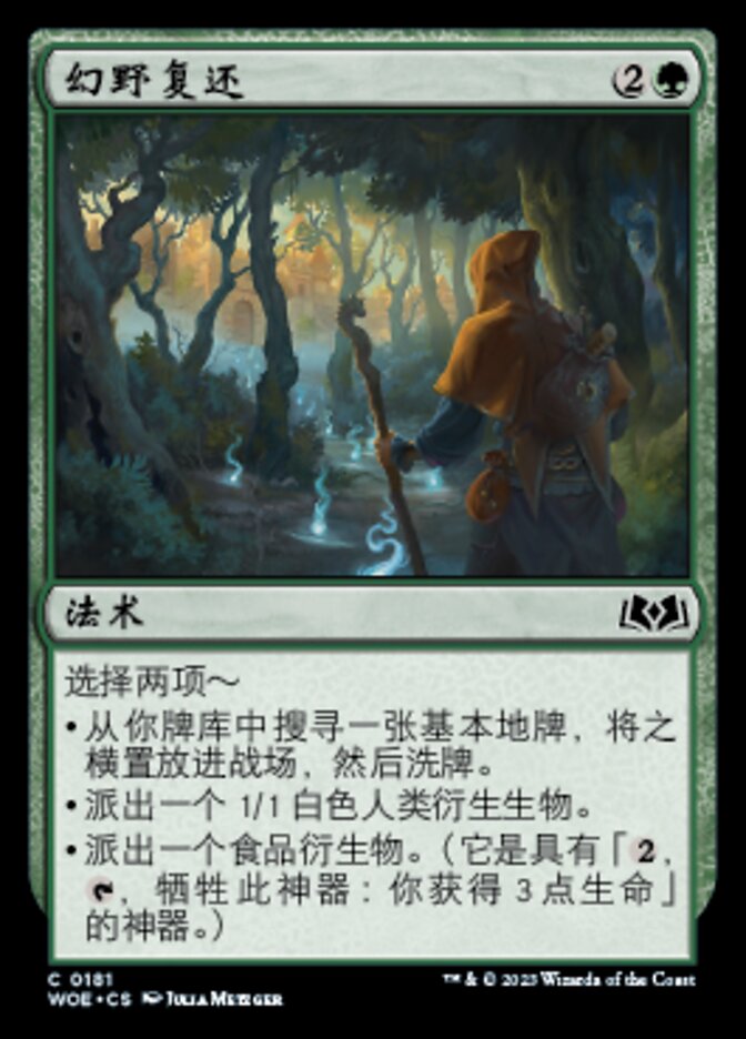 幻野复还
