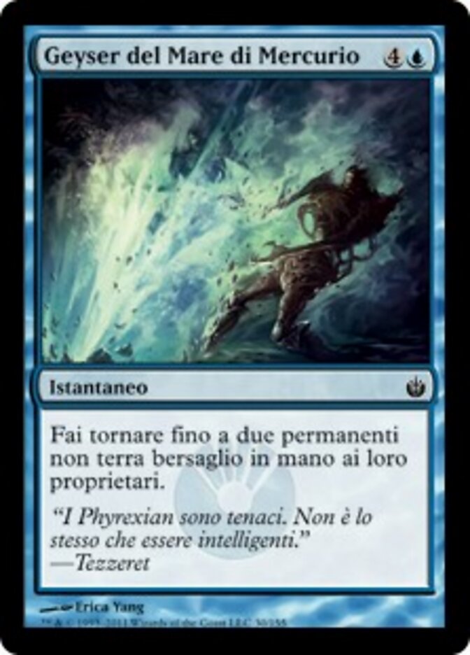 Geyser del Mare di Mercurio