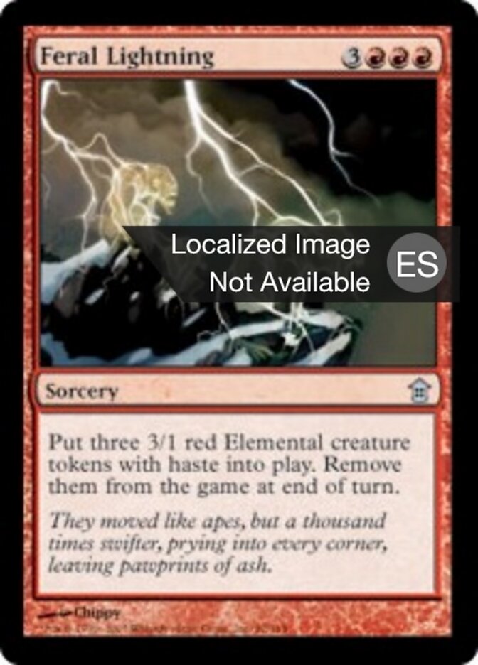 Relámpago feral
