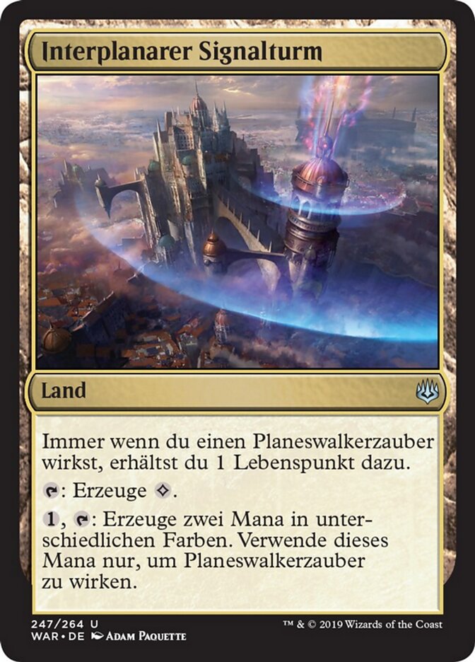 Interplanarer Signalturm