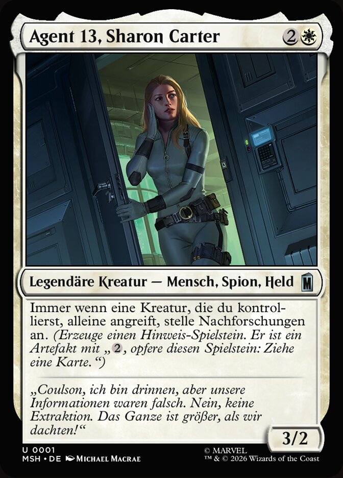 Agent 13, Sharon Carter