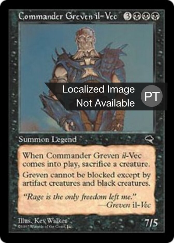 Comandante Greven il-Vec