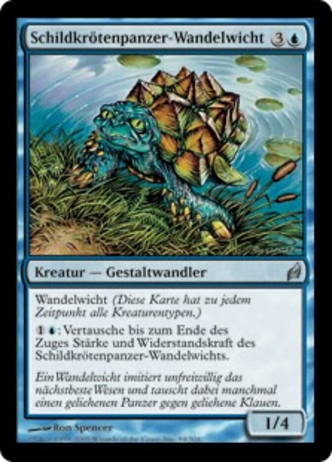 Schildkrötenpanzer-Wandelwicht