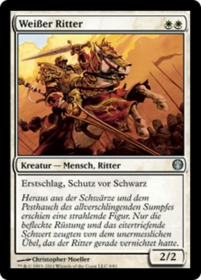 Weißer Ritter