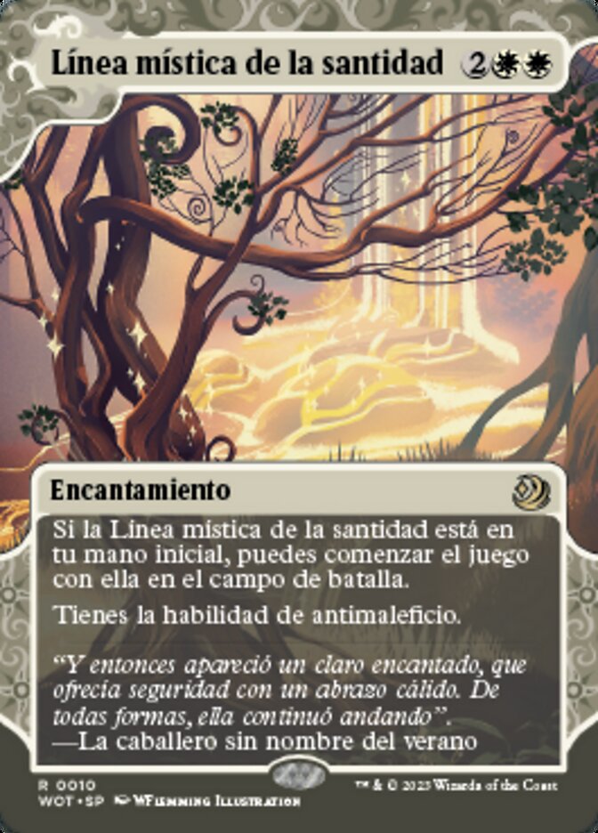 Línea mística de la santidad