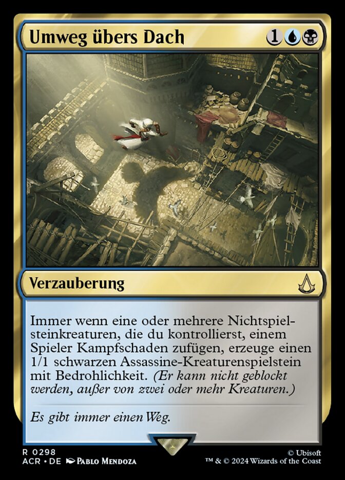 Umweg übers Dach
