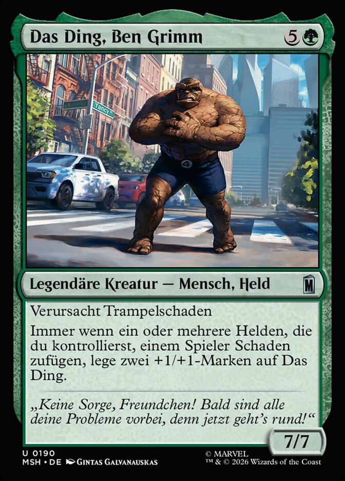 Das Ding, Ben Grimm