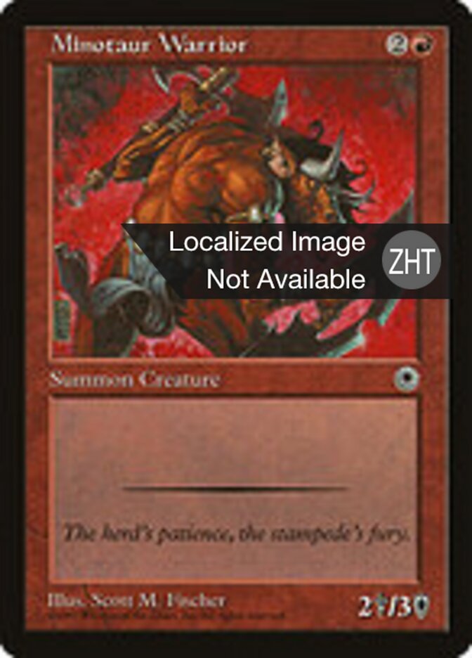 Minotaur Warrior