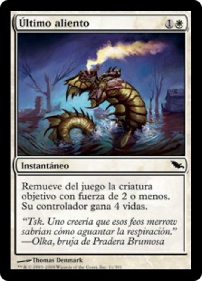Último aliento
