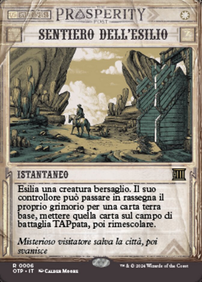 Sentiero dell'Esilio