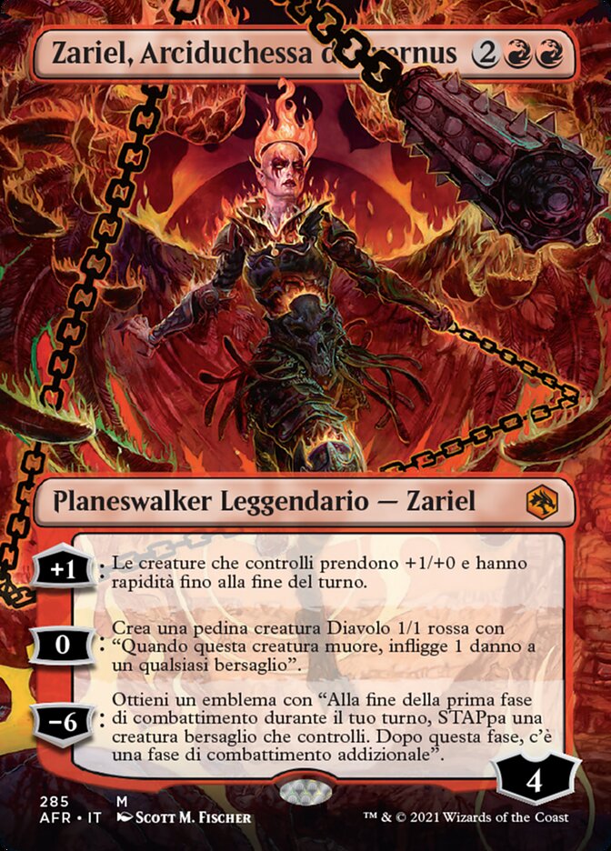 Zariel, Arciduchessa di Avernus