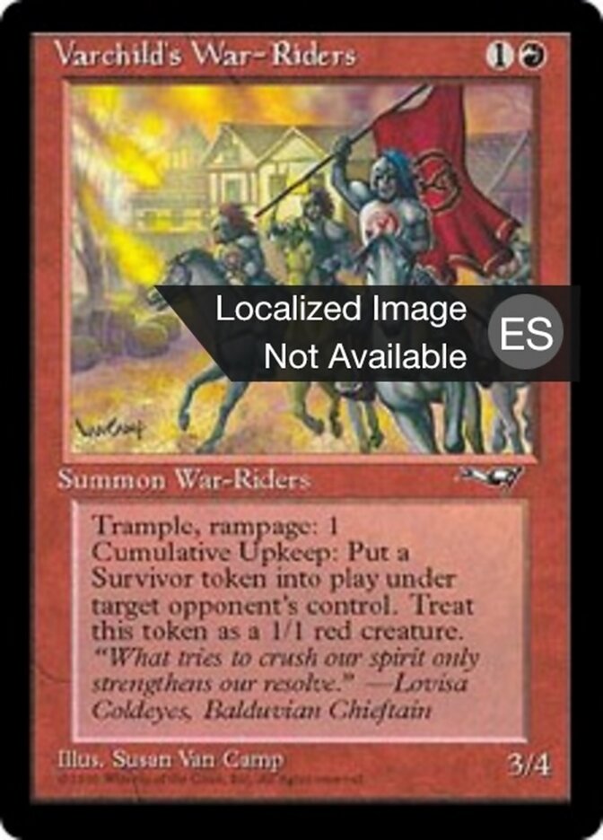 Jinetes guerreros de Varchild