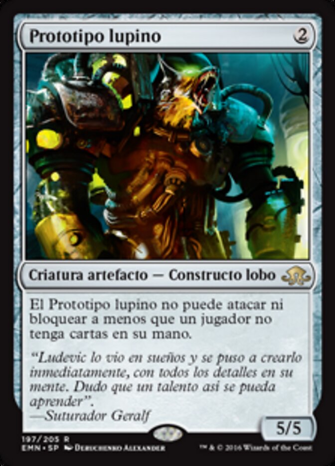 Prototipo lupino