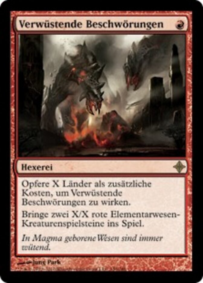 Verwüstende Beschwörungen