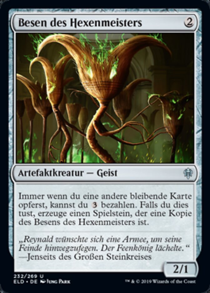 Besen des Hexenmeisters