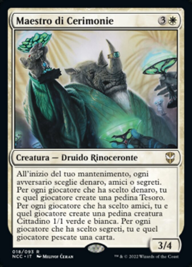 Maestro di Cerimonie