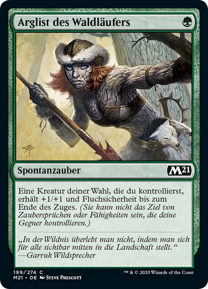 Arglist des Waldläufers