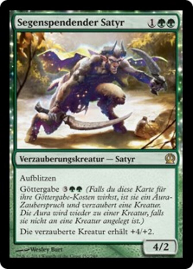 Segenspendender Satyr