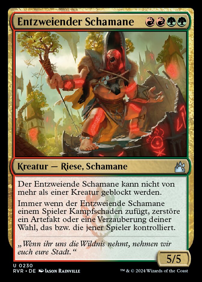 Entzweiender Schamane