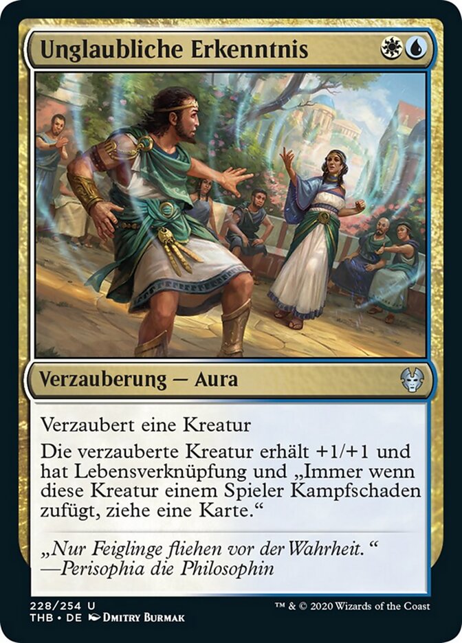 Unglaubliche Erkenntnis