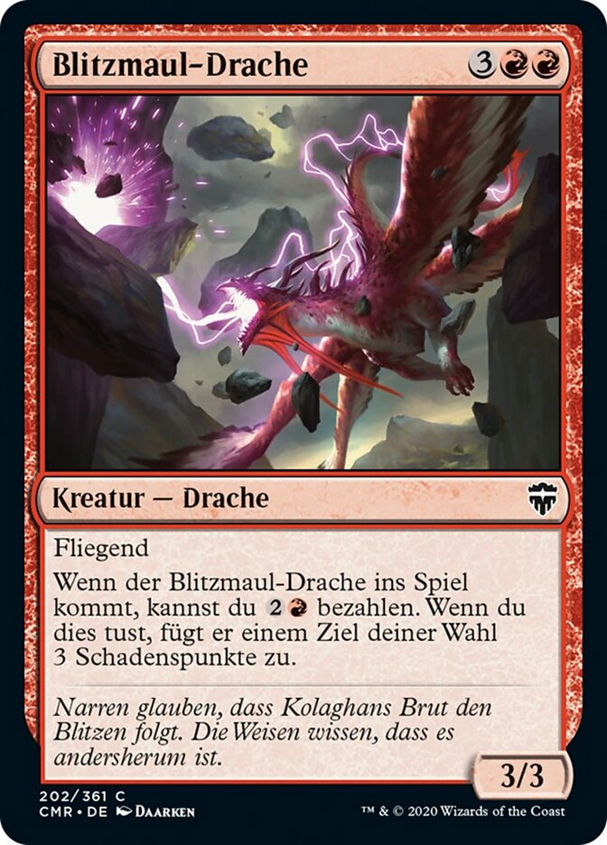 Blitzmaul-Drache