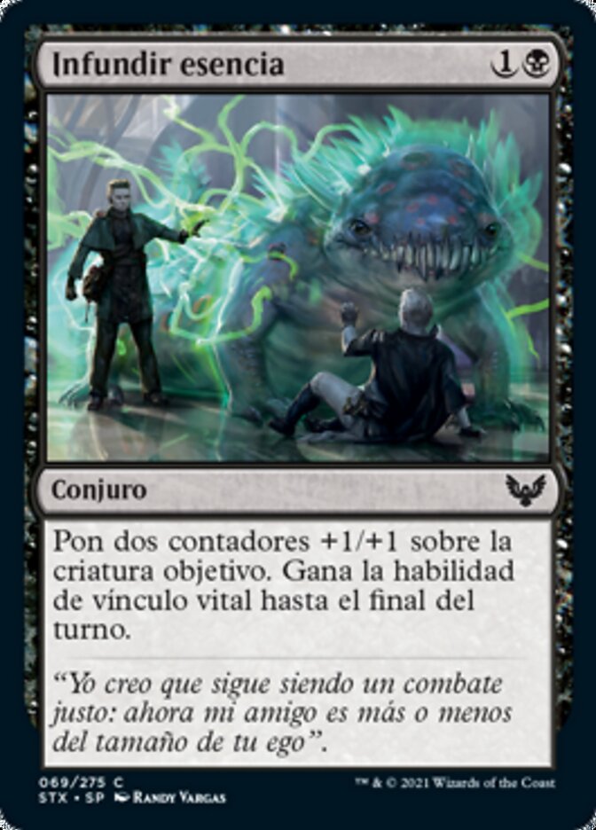 Infundir esencia