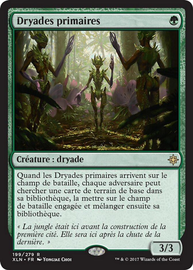 Dryades primaires