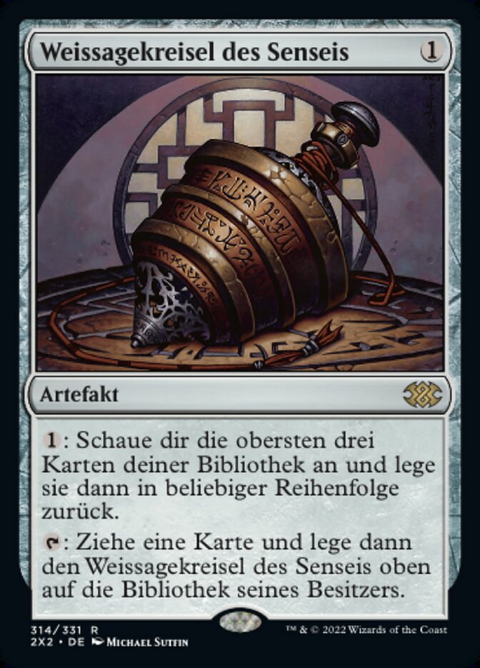 Weissagekreisel des Senseis