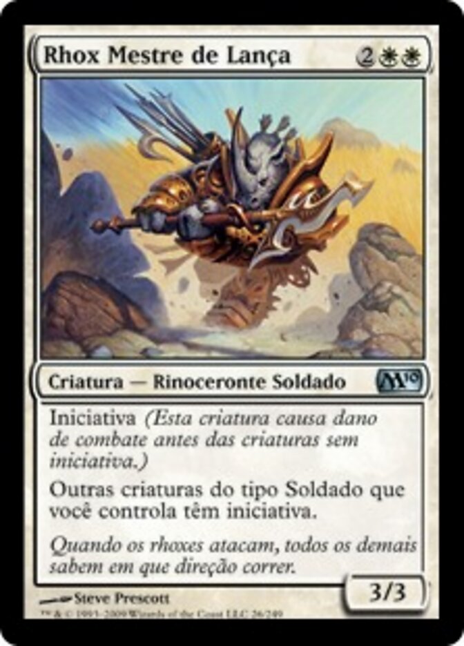 Rhox Mestre de Lança