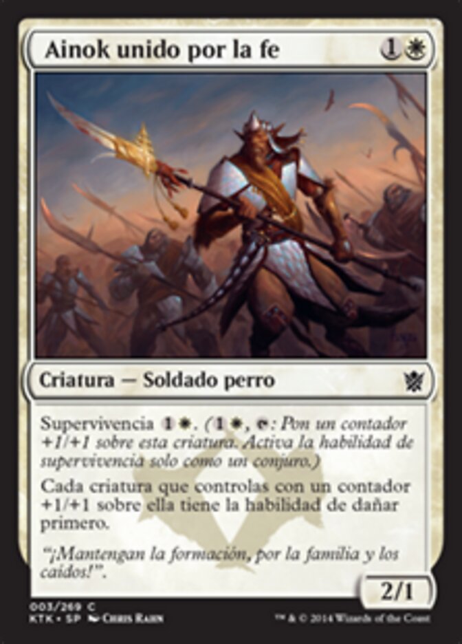 Ainok unido por la fe