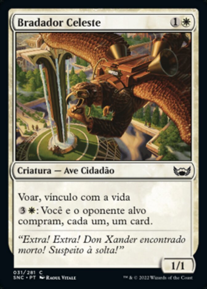 Bradador Celeste