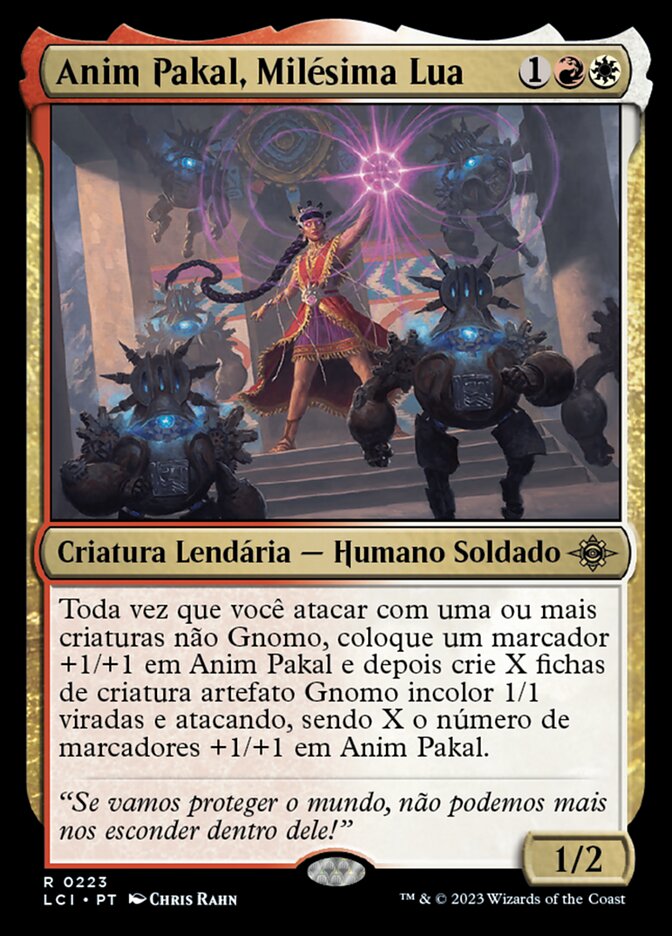 Anim Pakal, Milésima Lua