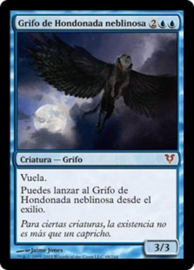 Grifo de Hondonada neblinosa