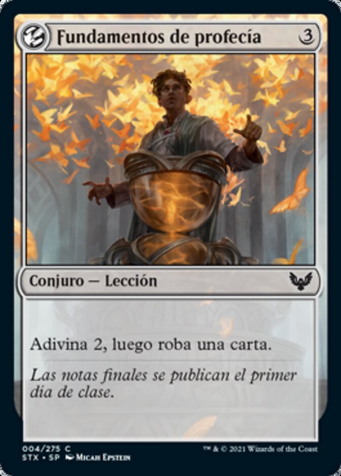 Fundamentos de profecía