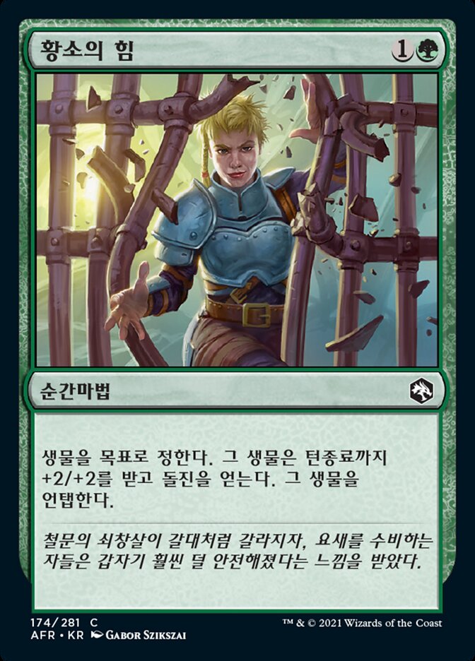 황소의 힘