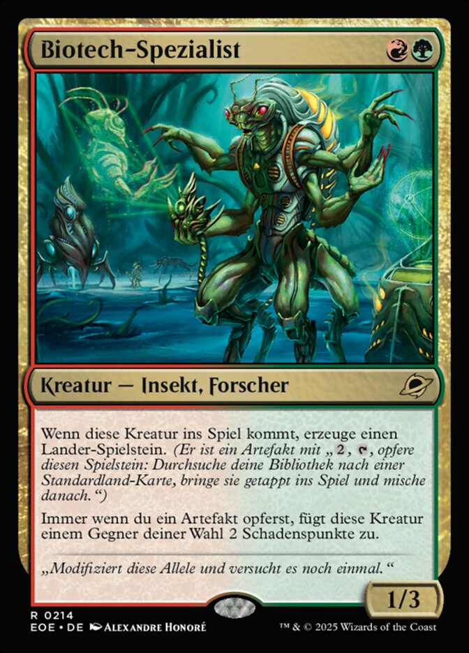 Biotech-Spezialist